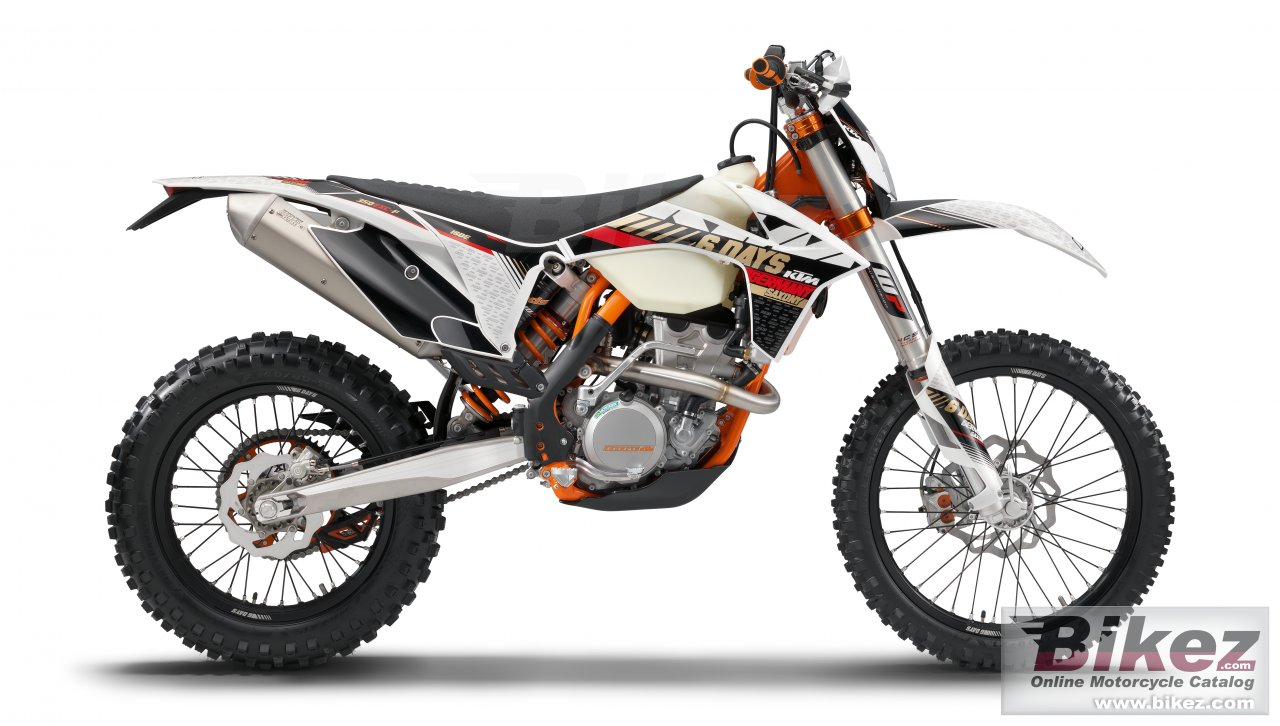 Big KTM 350 exc-f six days picture and wallpaper from Bikez.com